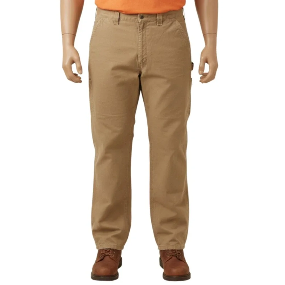 Carhartt B151 Canvas Work Pants 46x30 DKH Khaki Original Fit Mexico‎